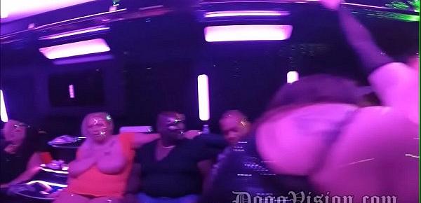  Horny Swinger Moms Wives MILFs BBWs on Party Bus